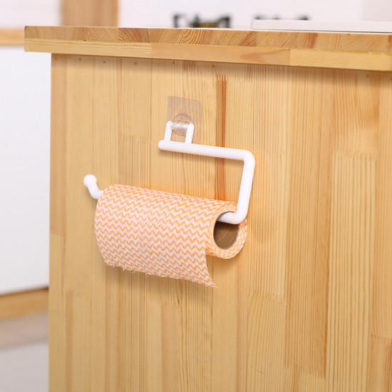 Adhesive Kitchen Roll Holder for Paper Towels and Space Organization Adhesive Kitchen Roll Holder for Paper Towels and Space Organization