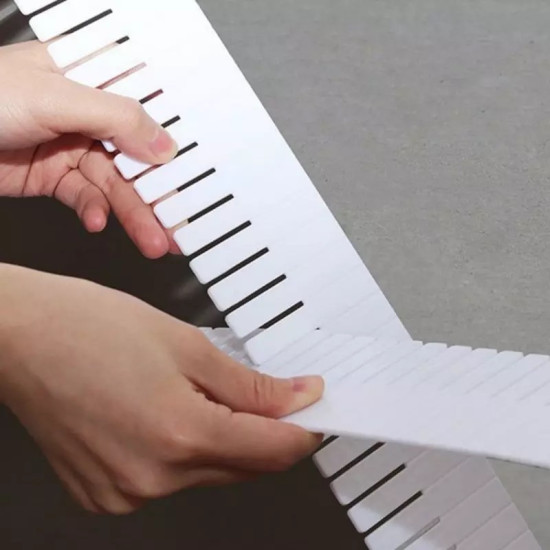 Adjustable Drawer Dividers for Organizing Drawers and Accessories (4 Pieces)