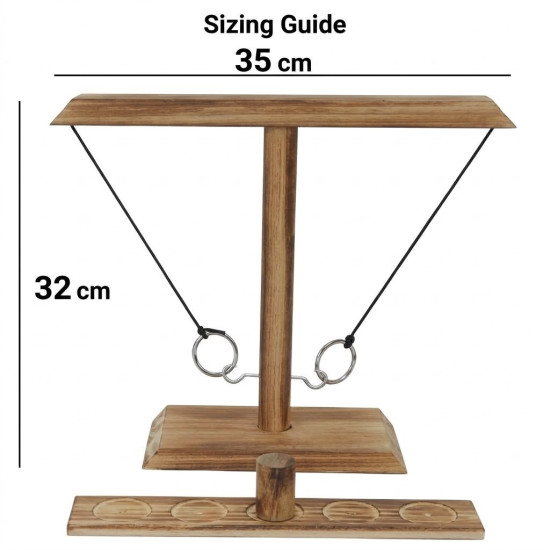 Wooden Ring Toss Game – Fun Skill & Challenge Game Wooden Ring Toss Game – Fun Skill & Challenge Game