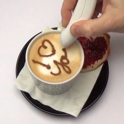 Coffee Decorating Pen for Latte Art, Desserts and Cake Decoration